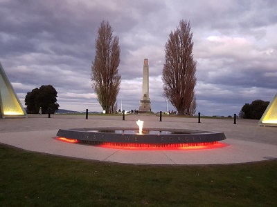 Eternal flame at Cenotaph