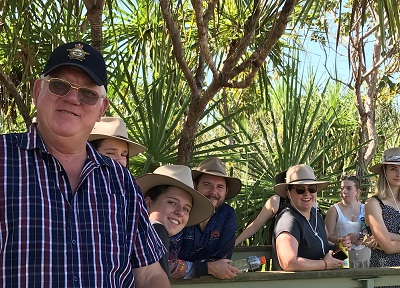 A group of people at Kakadu National Park
