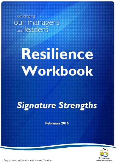 Resilience Workbook: Signature Strengths book cover
