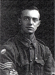 A black and white image of Philip Bonhote 