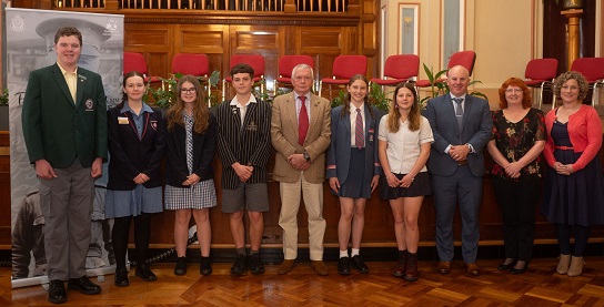 The Frank MacDonald Study Tour 2025 participants 