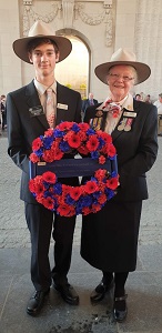 Griffin McLaughlin and Liz Perkins