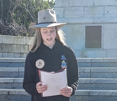 Melanie Shoobridge reading information
