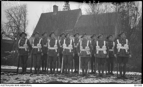 Australian Soldiers in France in World War One