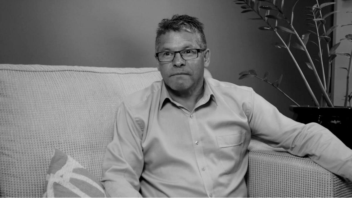 This is a screen shot from the video showing Councillor Martin stating he has an interest in the council decision