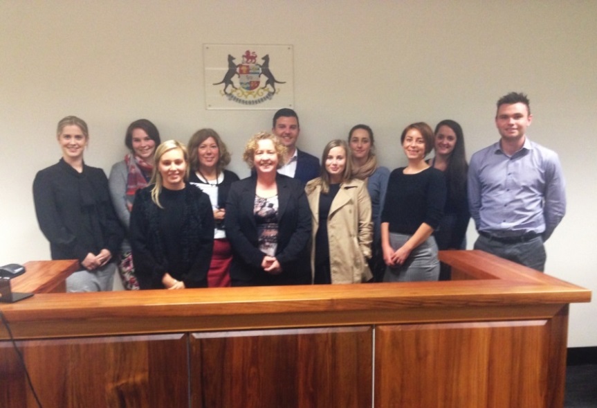 HRXS participate in a workshop at the Tasmanian Industrial Commission