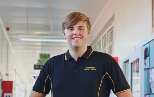 School-based trainee in uniform